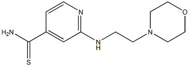 2-[(2-morpholin-4-ylethyl)amino]pyridine-4-carbothioamide