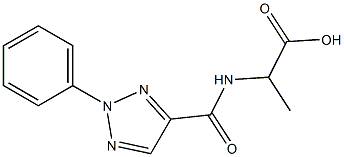 2-[(2-phenyl-2H-1,2,3-triazol-4-yl)formamido]propanoic acid