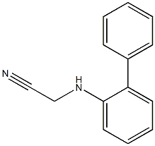  2-[(2-phenylphenyl)amino]acetonitrile