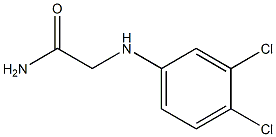 2-[(3,4-dichlorophenyl)amino]acetamide Struktur