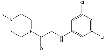 2-[(3,5-dichlorophenyl)amino]-1-(4-methylpiperazin-1-yl)ethan-1-one