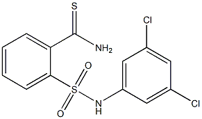 2-[(3,5-dichlorophenyl)sulfamoyl]benzene-1-carbothioamide Structure