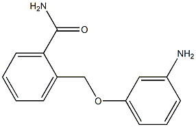 2-[(3-aminophenoxy)methyl]benzamide
