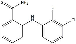  2-[(3-chloro-2-fluorophenyl)amino]benzene-1-carbothioamide