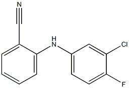 2-[(3-chloro-4-fluorophenyl)amino]benzonitrile