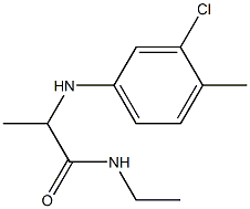 2-[(3-chloro-4-methylphenyl)amino]-N-ethylpropanamide