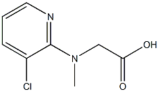 2-[(3-chloropyridin-2-yl)(methyl)amino]acetic acid