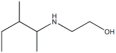 2-[(3-methylpentan-2-yl)amino]ethan-1-ol 化学構造式