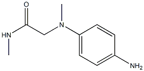 2-[(4-aminophenyl)(methyl)amino]-N-methylacetamide