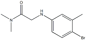 2-[(4-bromo-3-methylphenyl)amino]-N,N-dimethylacetamide