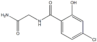 2-[(4-chloro-2-hydroxyphenyl)formamido]acetamide|