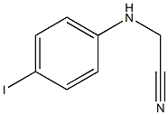2-[(4-iodophenyl)amino]acetonitrile,,结构式