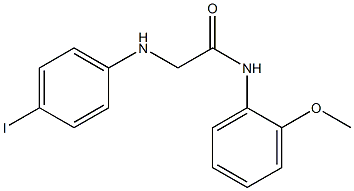 2-[(4-iodophenyl)amino]-N-(2-methoxyphenyl)acetamide