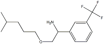  2-[(4-methylpentyl)oxy]-1-[3-(trifluoromethyl)phenyl]ethan-1-amine