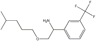 2-[(4-methylpentyl)oxy]-1-[3-(trifluoromethyl)phenyl]ethan-1-amine