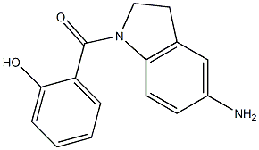  2-[(5-amino-2,3-dihydro-1H-indol-1-yl)carbonyl]phenol