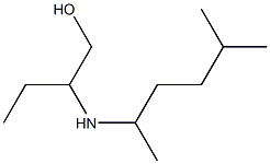 2-[(5-methylhexan-2-yl)amino]butan-1-ol 化学構造式