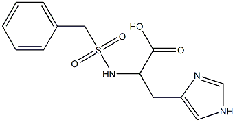  2-[(benzylsulfonyl)amino]-3-(1H-imidazol-4-yl)propanoic acid