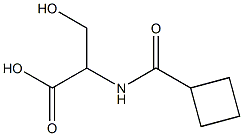 2-[(cyclobutylcarbonyl)amino]-3-hydroxypropanoic acid|