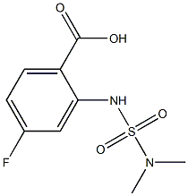  2-[(dimethylsulfamoyl)amino]-4-fluorobenzoic acid