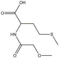 2-[(methoxyacetyl)amino]-4-(methylthio)butanoic acid|