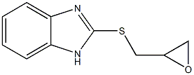 2-[(oxiran-2-ylmethyl)sulfanyl]-1H-1,3-benzodiazole Structure
