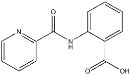 2-[(pyridin-2-ylcarbonyl)amino]benzoic acid Structure