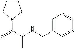 2-[(pyridin-3-ylmethyl)amino]-1-(pyrrolidin-1-yl)propan-1-one|