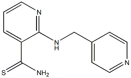 2-[(pyridin-4-ylmethyl)amino]pyridine-3-carbothioamide Structure