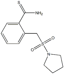  2-[(pyrrolidine-1-sulfonyl)methyl]benzene-1-carbothioamide