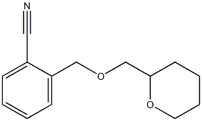  2-[(tetrahydro-2H-pyran-2-ylmethoxy)methyl]benzonitrile