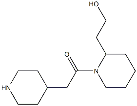 2-[1-(piperidin-4-ylacetyl)piperidin-2-yl]ethanol