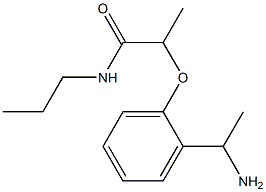 2-[2-(1-aminoethyl)phenoxy]-N-propylpropanamide