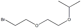 2-[2-(2-bromoethoxy)ethoxy]propane Structure