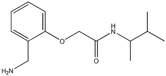 2-[2-(aminomethyl)phenoxy]-N-(3-methylbutan-2-yl)acetamide