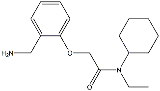 2-[2-(aminomethyl)phenoxy]-N-cyclohexyl-N-ethylacetamide