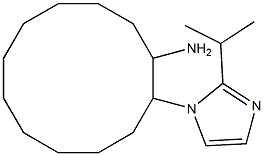  2-[2-(propan-2-yl)-1H-imidazol-1-yl]cyclododecan-1-amine