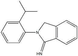 2-[2-(propan-2-yl)phenyl]-2,3-dihydro-1H-isoindol-1-imine|