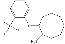 2-[2-(trifluoromethyl)phenoxy]cyclooctan-1-amine