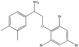 2-[2-amino-2-(3,4-dimethylphenyl)ethoxy]-1,3,5-tribromobenzene