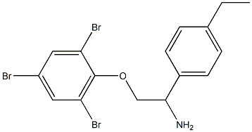 2-[2-amino-2-(4-ethylphenyl)ethoxy]-1,3,5-tribromobenzene