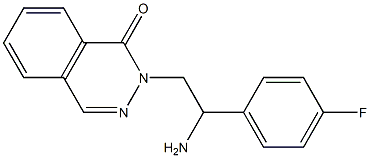 2-[2-amino-2-(4-fluorophenyl)ethyl]phthalazin-1(2H)-one