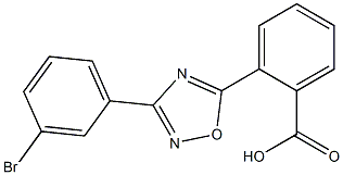 2-[3-(3-bromophenyl)-1,2,4-oxadiazol-5-yl]benzoic acid