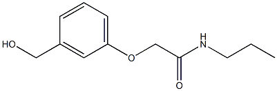 2-[3-(hydroxymethyl)phenoxy]-N-propylacetamide