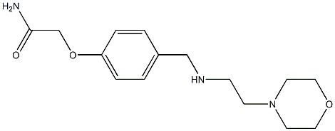 2-[4-({[2-(morpholin-4-yl)ethyl]amino}methyl)phenoxy]acetamide