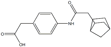 2-[4-(2-{bicyclo[2.2.1]heptan-2-yl}acetamido)phenyl]acetic acid