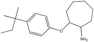 2-[4-(2-methylbutan-2-yl)phenoxy]cycloheptan-1-amine|