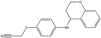 2-[4-(3,4-dihydro-2H-1-benzopyran-4-ylamino)phenoxy]acetonitrile