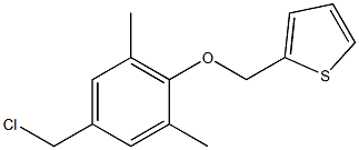 2-[4-(chloromethyl)-2,6-dimethylphenoxymethyl]thiophene|