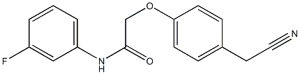 2-[4-(cyanomethyl)phenoxy]-N-(3-fluorophenyl)acetamide
